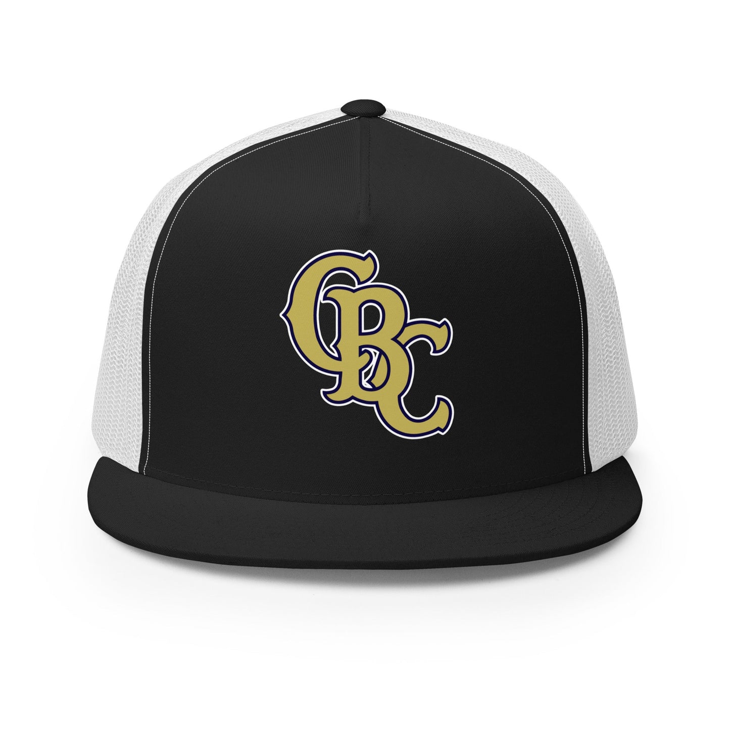 Performance | 5 Panel Trucker Cap | Cougar Baseball Club | CBC Gold Logo