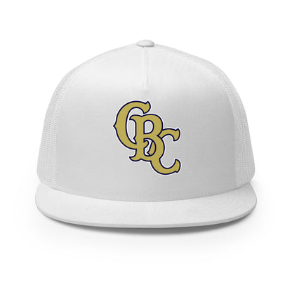Performance | 5 Panel Trucker Cap | Cougar Baseball Club | CBC Gold Logo