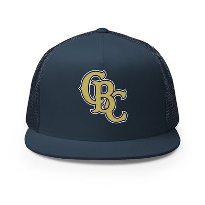 Performance | 5 Panel Trucker Cap | Cougar Baseball Club | CBC Gold Logo