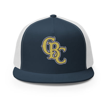 Performance | 5 Panel Trucker Cap | Cougar Baseball Club | CBC Gold Logo