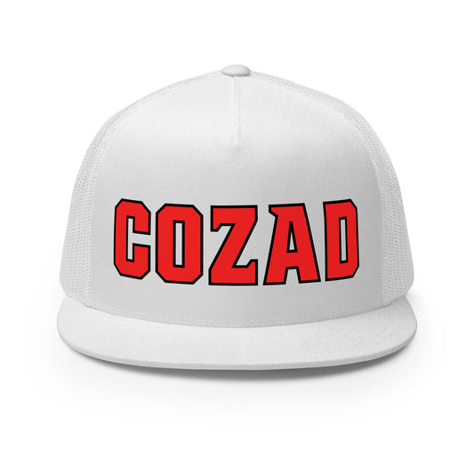 Performance | 5 Panel Trucker Cap | Cozad Girls Golf | Script Logo