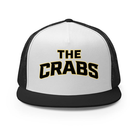 Performance | 5 Panel Trucker Cap | Crabs lax | Badge Logo