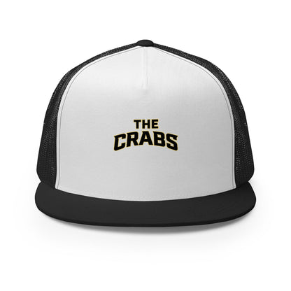 Performance | 5 Panel Trucker Cap | Crabs lax | Badge Logo