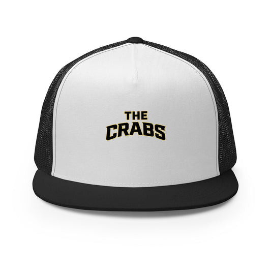 Performance | 5 Panel Trucker Cap | Crabs lax | Badge Logo