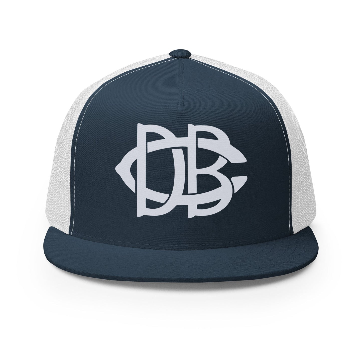 Performance | 5 Panel Trucker Cap | Dallas Baseball Club | Interlocking DB Crest Logo