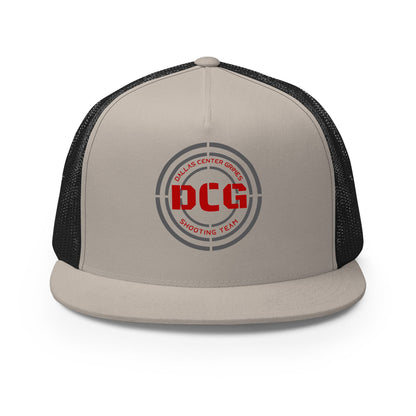 Performance | 5 Panel Trucker Cap | DCG SHOOTING TEAM | Logo