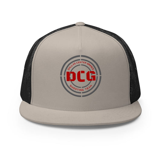 Performance | 5 Panel Trucker Cap | DCG SHOOTING TEAM | Logo