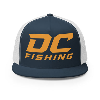 Performance | 5 Panel Trucker Cap | DeKalb Fishing Team | Script Logo