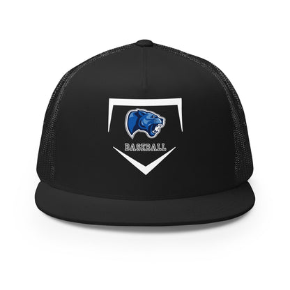 Performance | 5 Panel Trucker Cap | Denmark Technical College | Baseball Logo