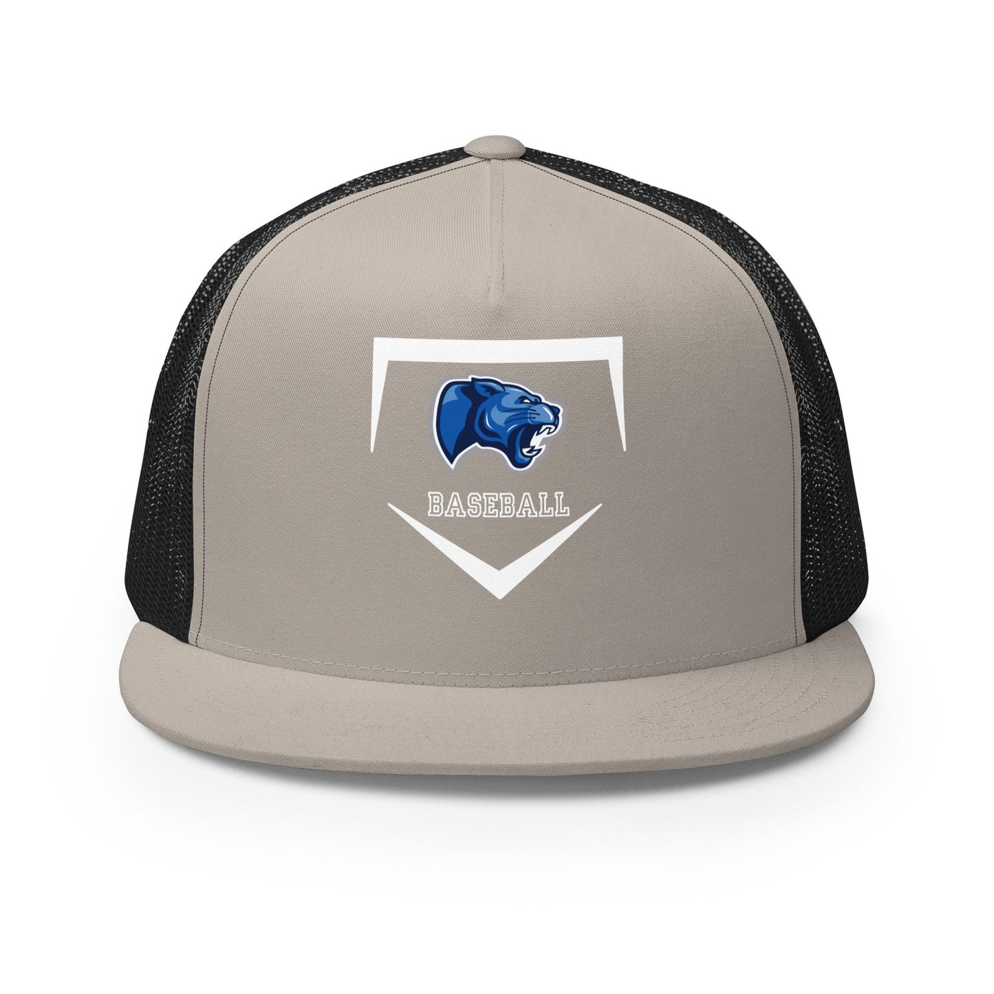 Performance | 5 Panel Trucker Cap | Denmark Technical College | Baseball Logo