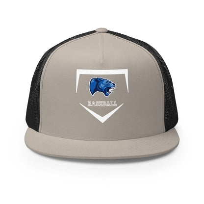Performance | 5 Panel Trucker Cap | Denmark Technical College | Baseball Logo