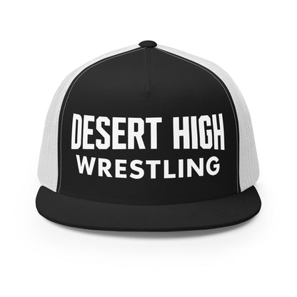 Performance | 5 Panel Trucker Cap | Desert High Scorpions | Modern Script Logo
