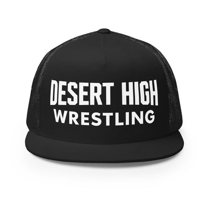 Performance | 5 Panel Trucker Cap | Desert High Scorpions | Modern Script Logo