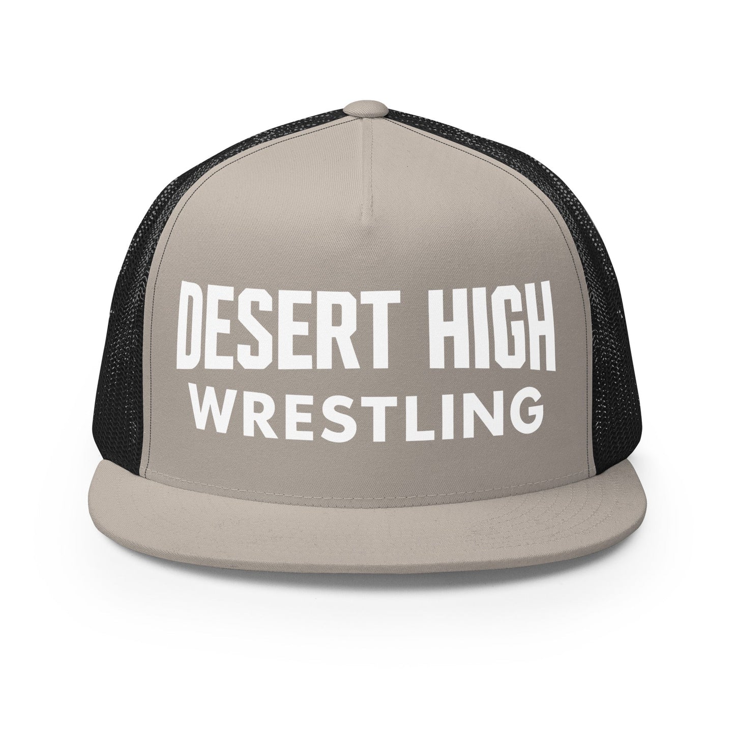 Performance | 5 Panel Trucker Cap | Desert High Scorpions | Modern Script Logo