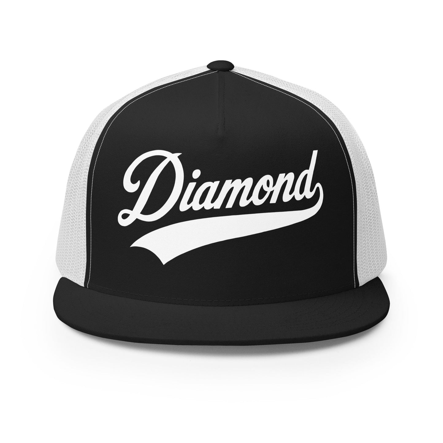 Performance | 5 Panel Trucker Cap | Diamond Bombers | Athletics Logo