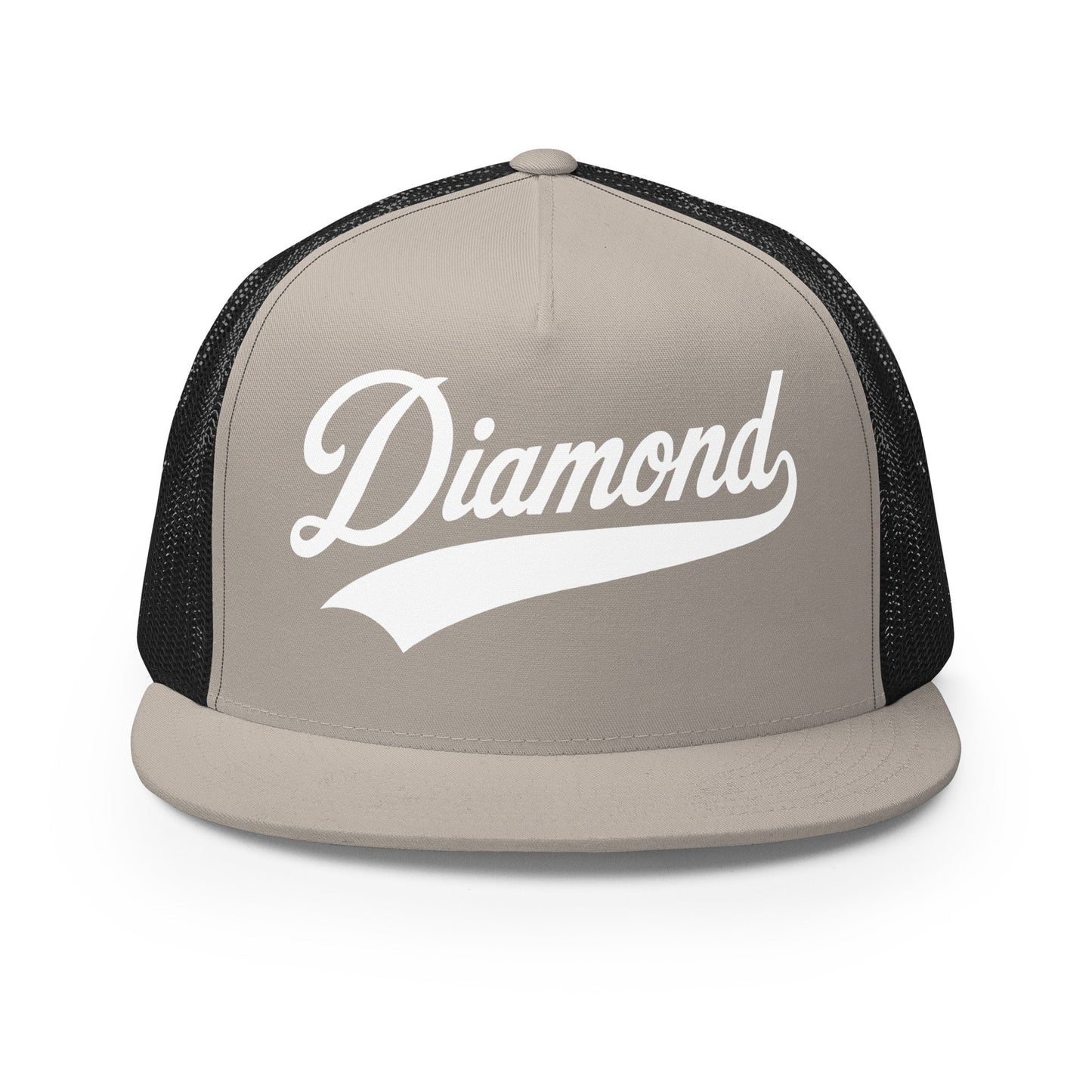 Performance | 5 Panel Trucker Cap | Diamond Bombers | Athletics Logo