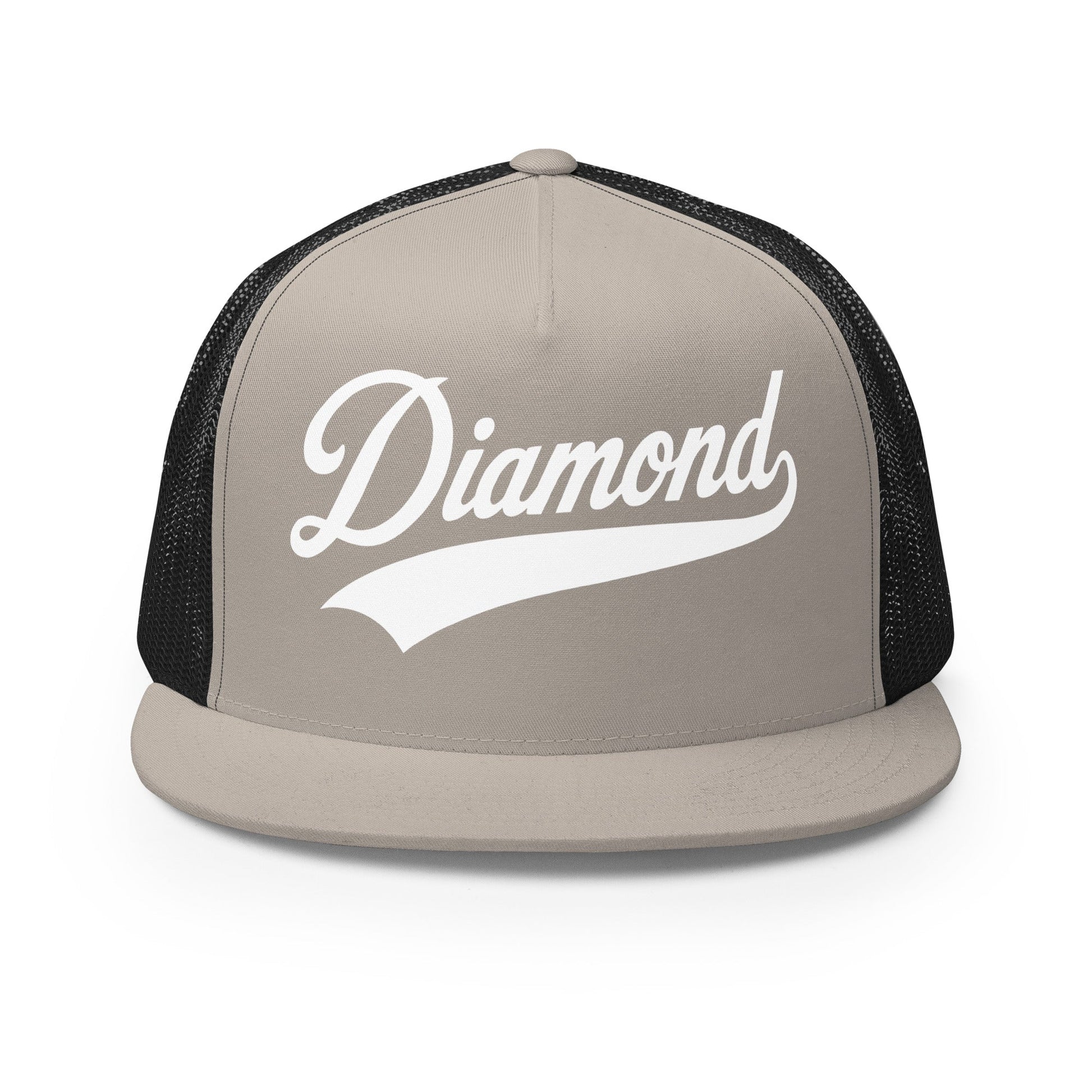 Performance | 5 Panel Trucker Cap | Diamond Bombers | Athletics Logo