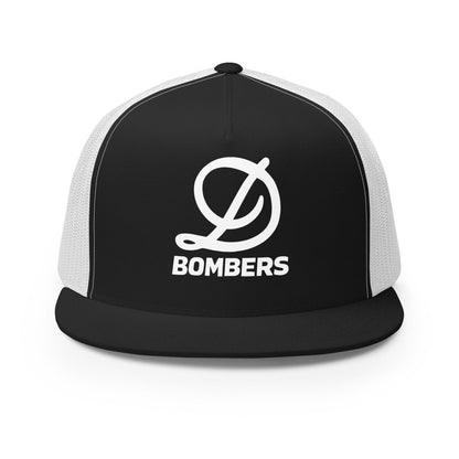 Performance | 5 Panel Trucker Cap | Diamond Bombers | Bomber Varsity - White Logo