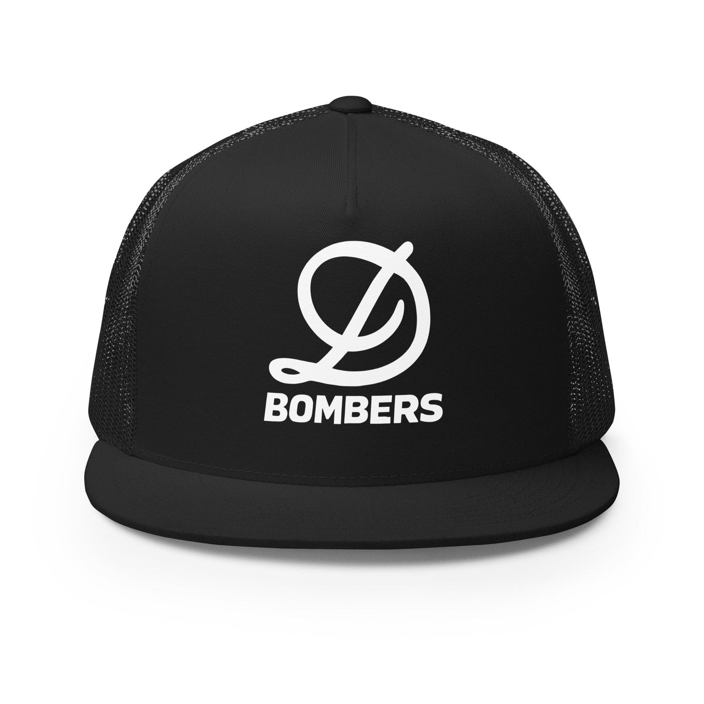 Performance | 5 Panel Trucker Cap | Diamond Bombers | Bomber Varsity - White Logo