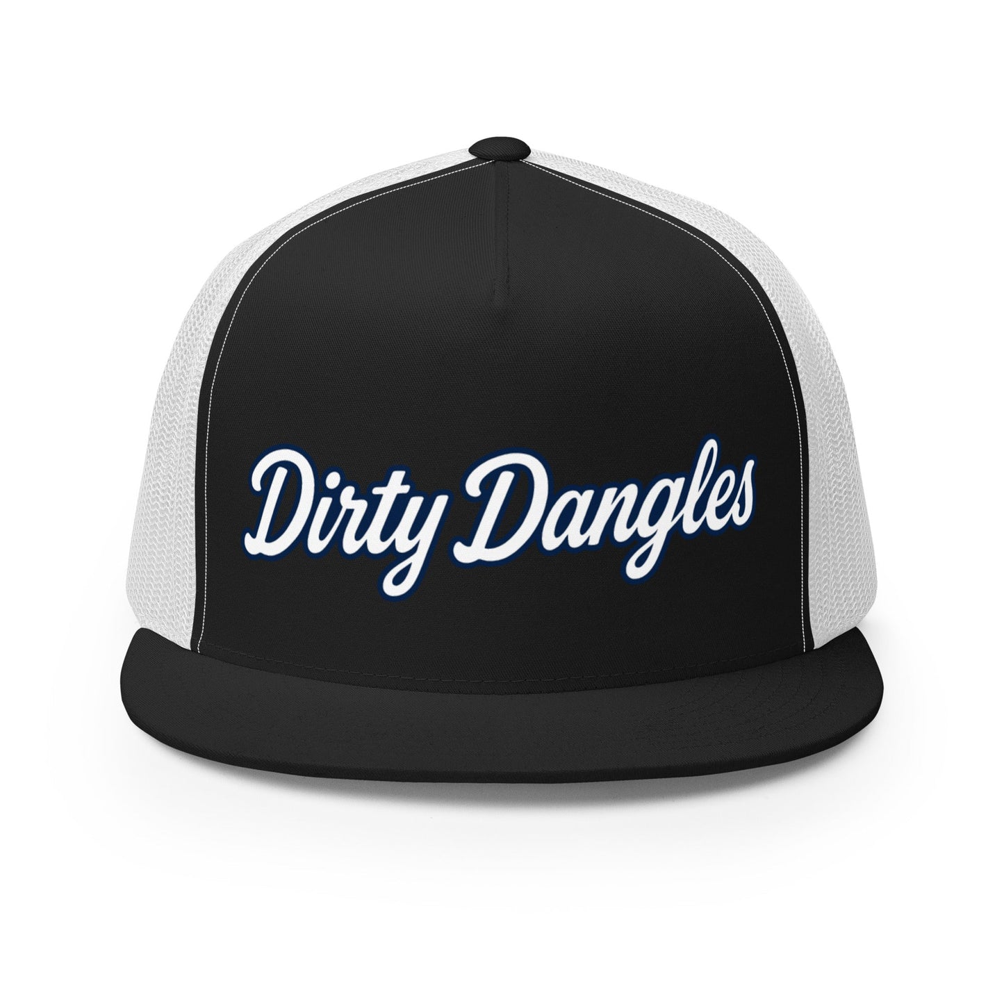 Performance | 5 Panel Trucker Cap | Dirty Dangles | Script Logo