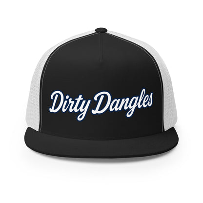Performance | 5 Panel Trucker Cap | Dirty Dangles | Script Logo