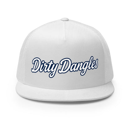 Performance | 5 Panel Trucker Cap | Dirty Dangles | Script Logo