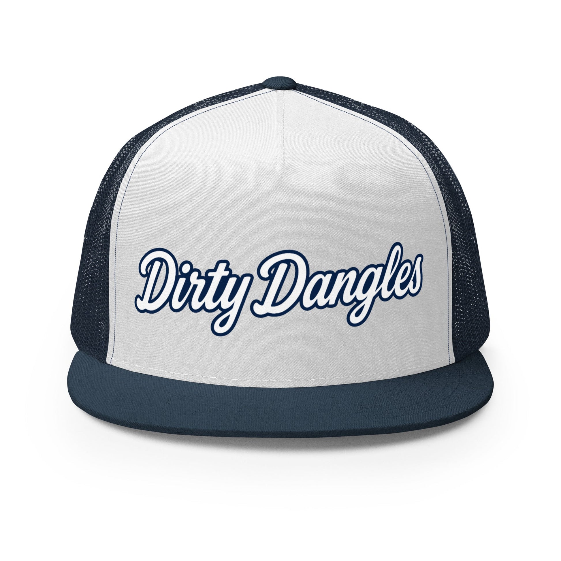 Performance | 5 Panel Trucker Cap | Dirty Dangles | Script Logo