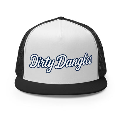 Performance | 5 Panel Trucker Cap | Dirty Dangles | Script Logo