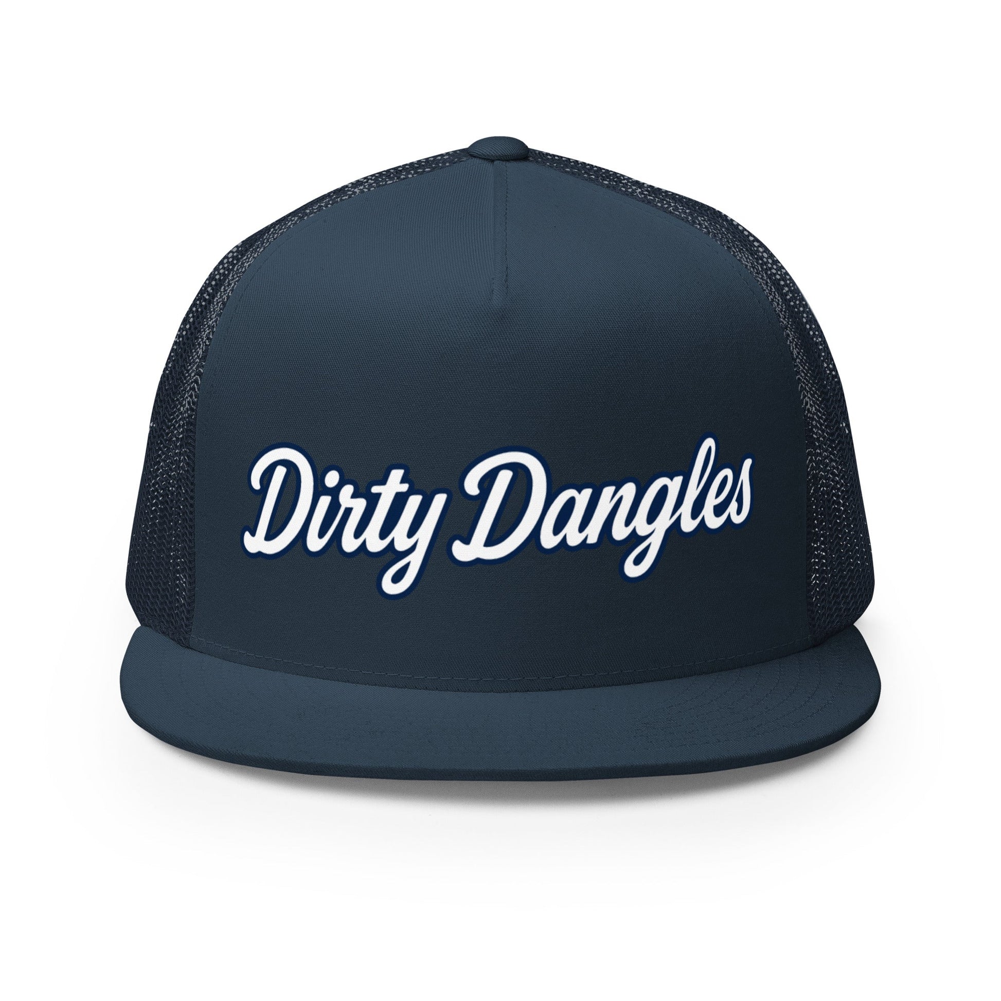 Performance | 5 Panel Trucker Cap | Dirty Dangles | Script Logo