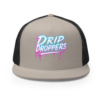 Performance | 5 Panel Trucker Cap | Drip Droppers | Alt Logo