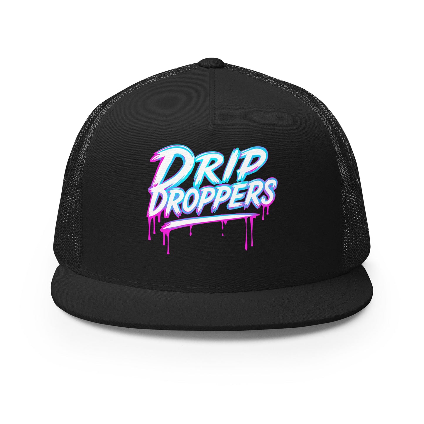 Performance | 5 Panel Trucker Cap | Drip Droppers | Alt Logo