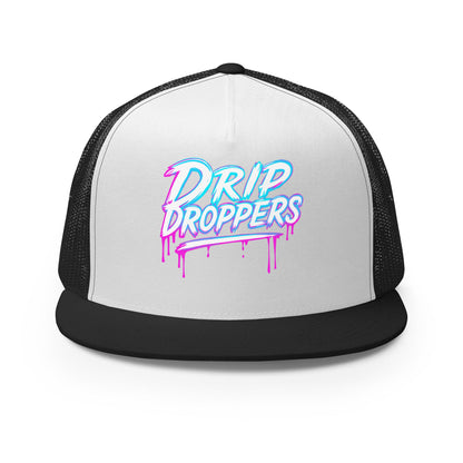 Performance | 5 Panel Trucker Cap | Drip Droppers | Alt Logo
