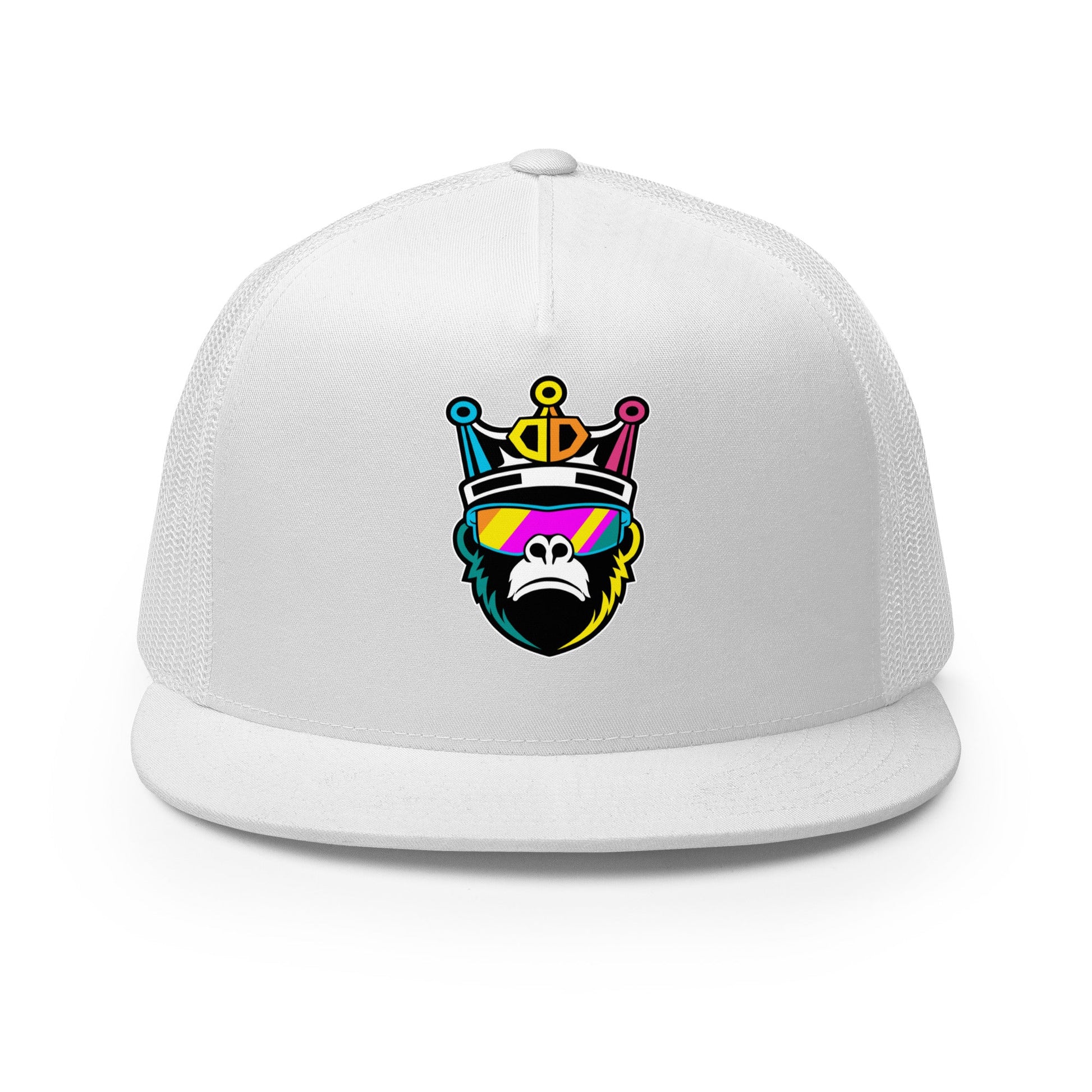Performance | 5 Panel Trucker Cap | Drip Droppers | Mascot Logo
