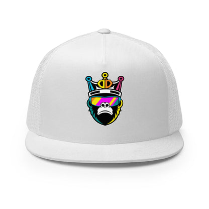 Performance | 5 Panel Trucker Cap | Drip Droppers | Mascot Logo