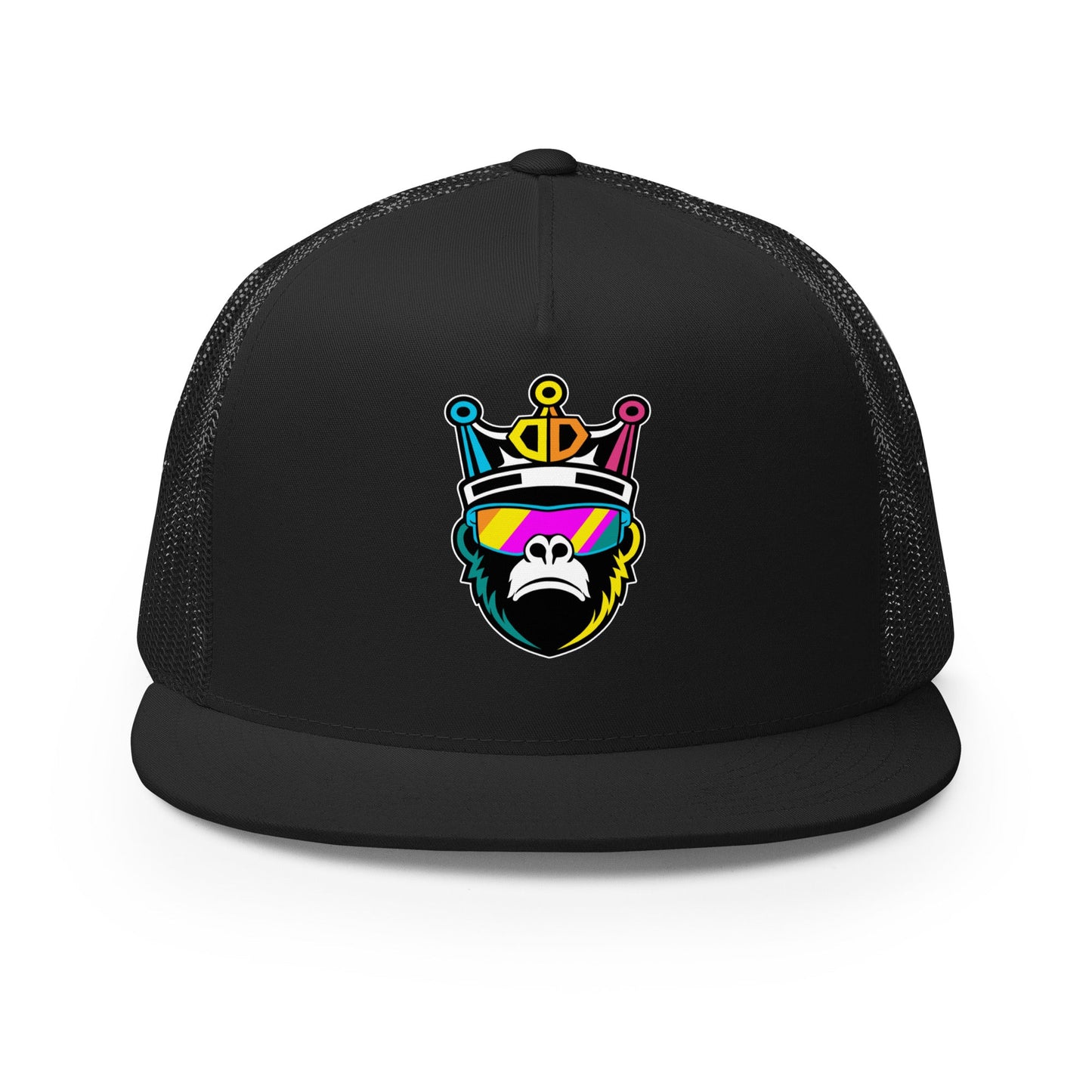 Performance | 5 Panel Trucker Cap | Drip Droppers | Mascot Logo