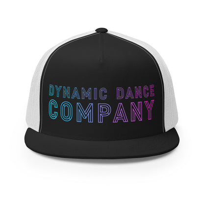 Performance | 5 Panel Trucker Cap | Dynamic Dance Company | Logo