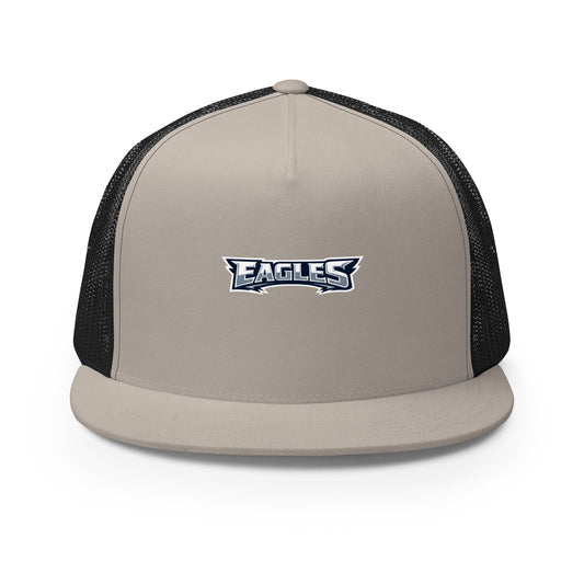 Performance | 5 Panel Trucker Cap | Eagles - MA | Classic Logo