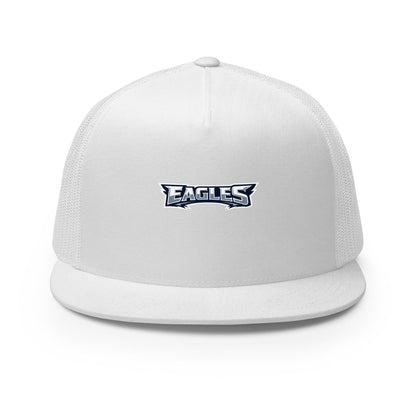 Performance | 5 Panel Trucker Cap | Eagles - MA | Classic Logo