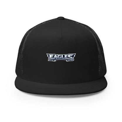 Performance | 5 Panel Trucker Cap | Eagles - MA | Classic Logo