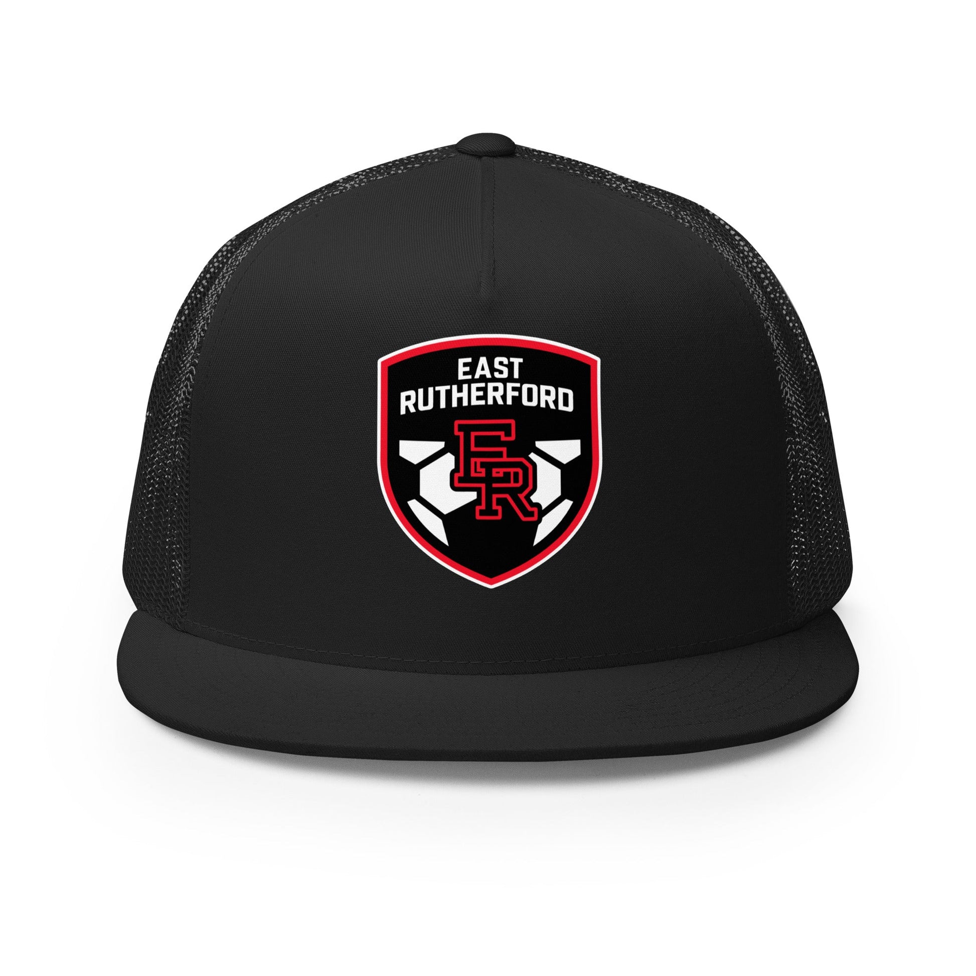 Performance | 5 Panel Trucker Cap | East Rutherford Middle School | Shield Logo