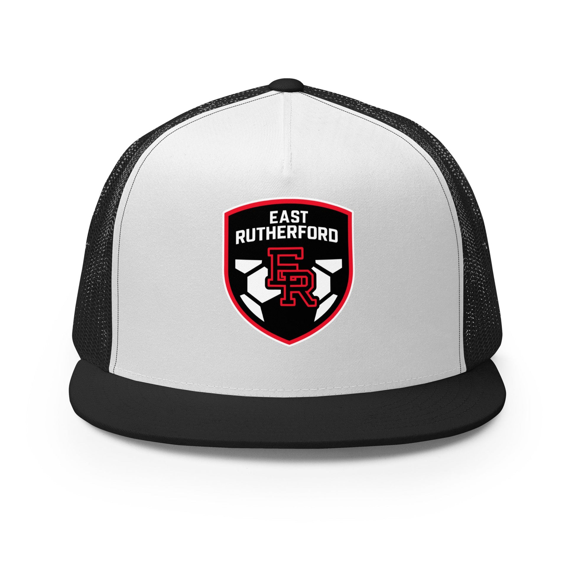 Performance | 5 Panel Trucker Cap | East Rutherford Middle School | Shield Logo