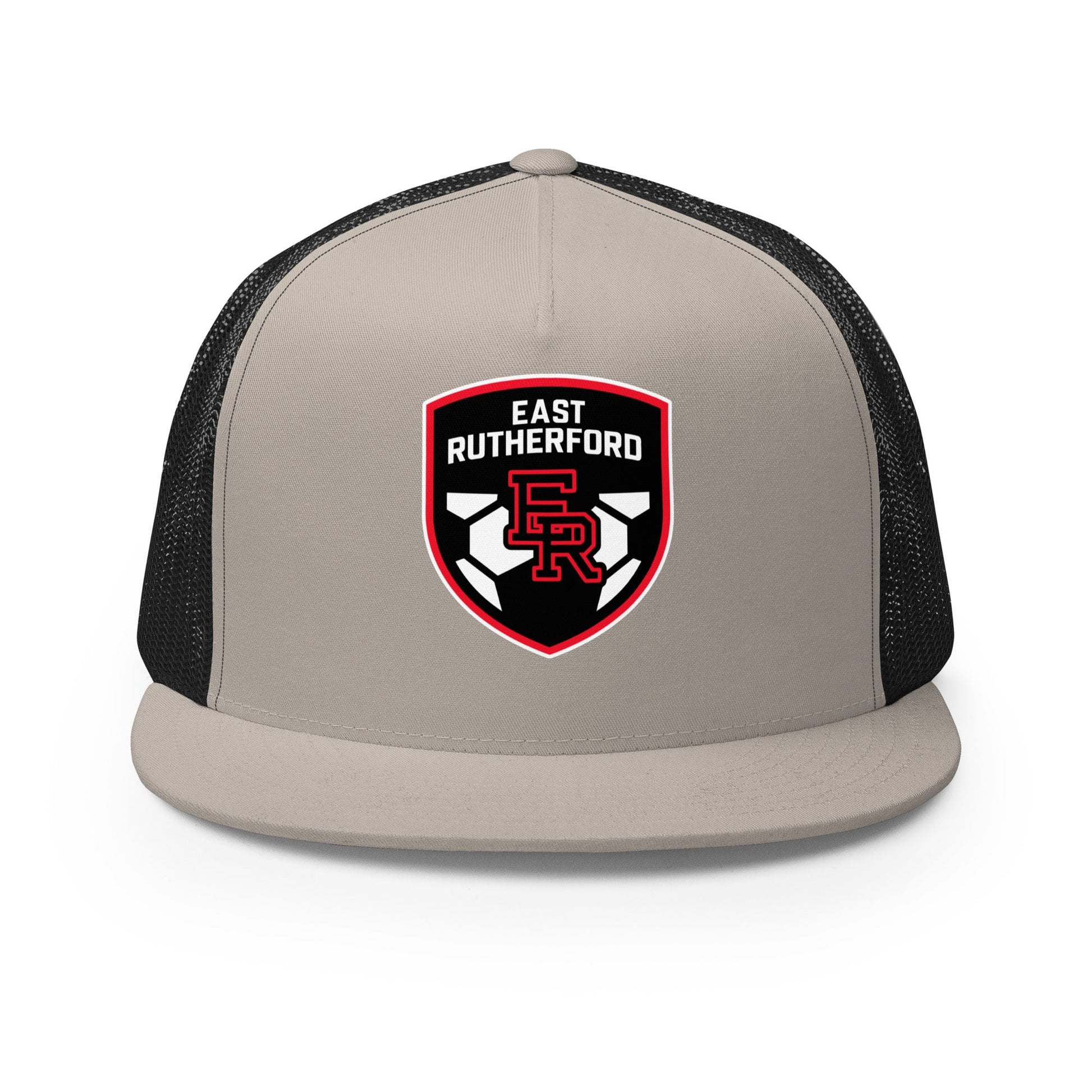 Performance | 5 Panel Trucker Cap | East Rutherford Middle School | Shield Logo