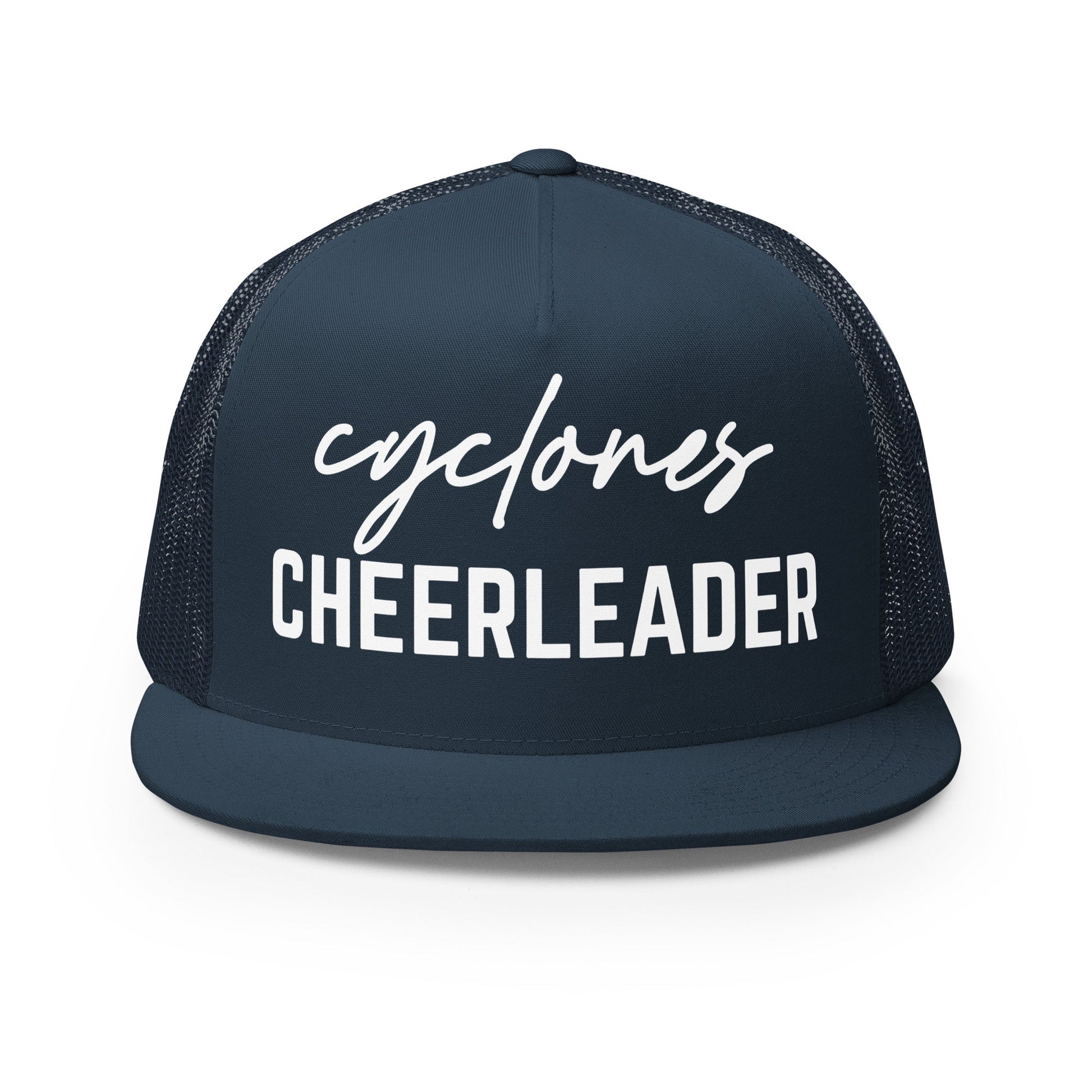 Performance | 5 Panel Trucker Cap | Eastern View High School Cheer | Script Logo