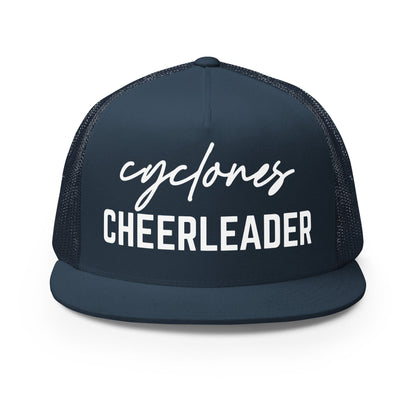 Performance | 5 Panel Trucker Cap | Eastern View High School Cheer | Script Logo