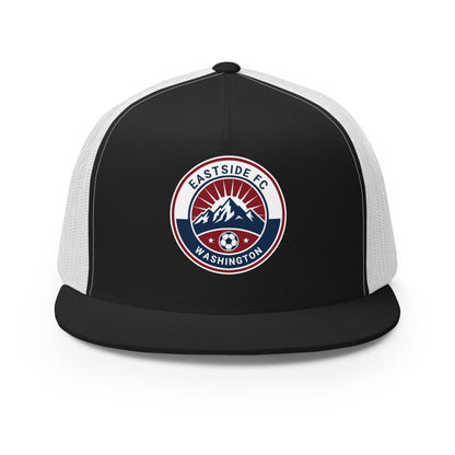 Performance | 5 Panel Trucker Cap | Eastside FC | Mountain Logo