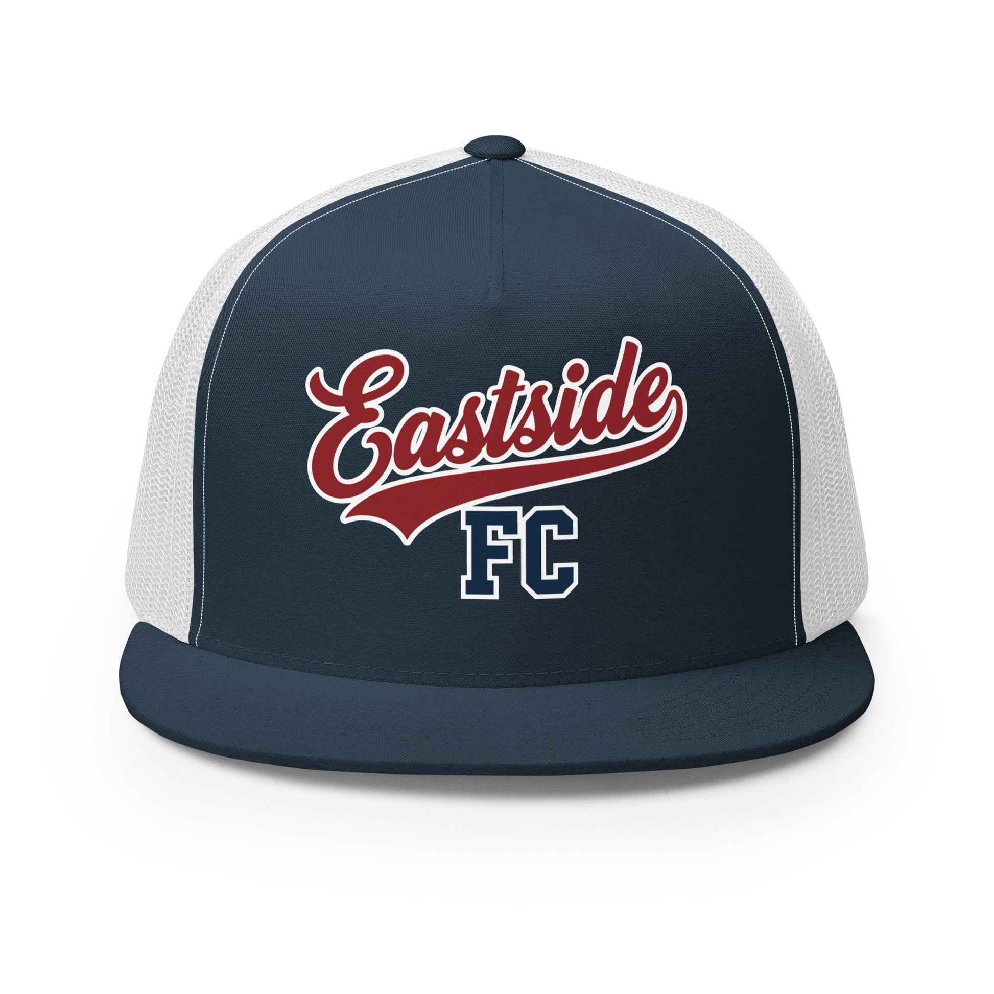 Performance | 5 Panel Trucker Cap | Eastside FC | Script Logo