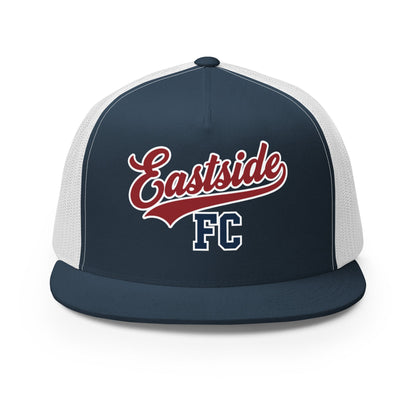 Performance | 5 Panel Trucker Cap | Eastside FC | Script Logo