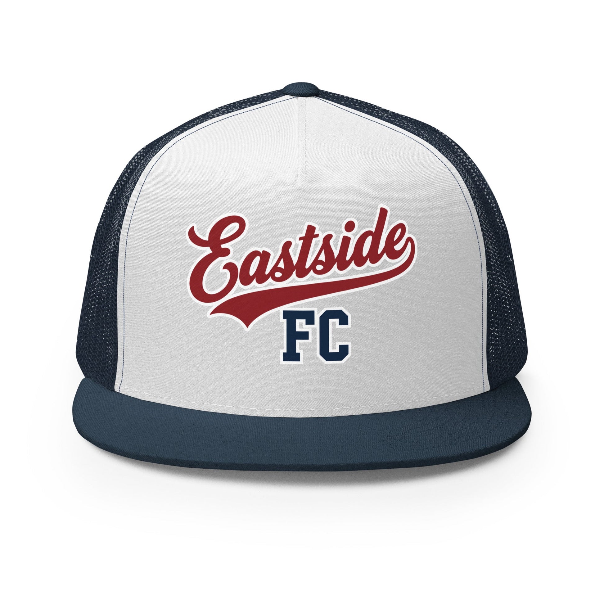 Performance | 5 Panel Trucker Cap | Eastside FC | Script Logo