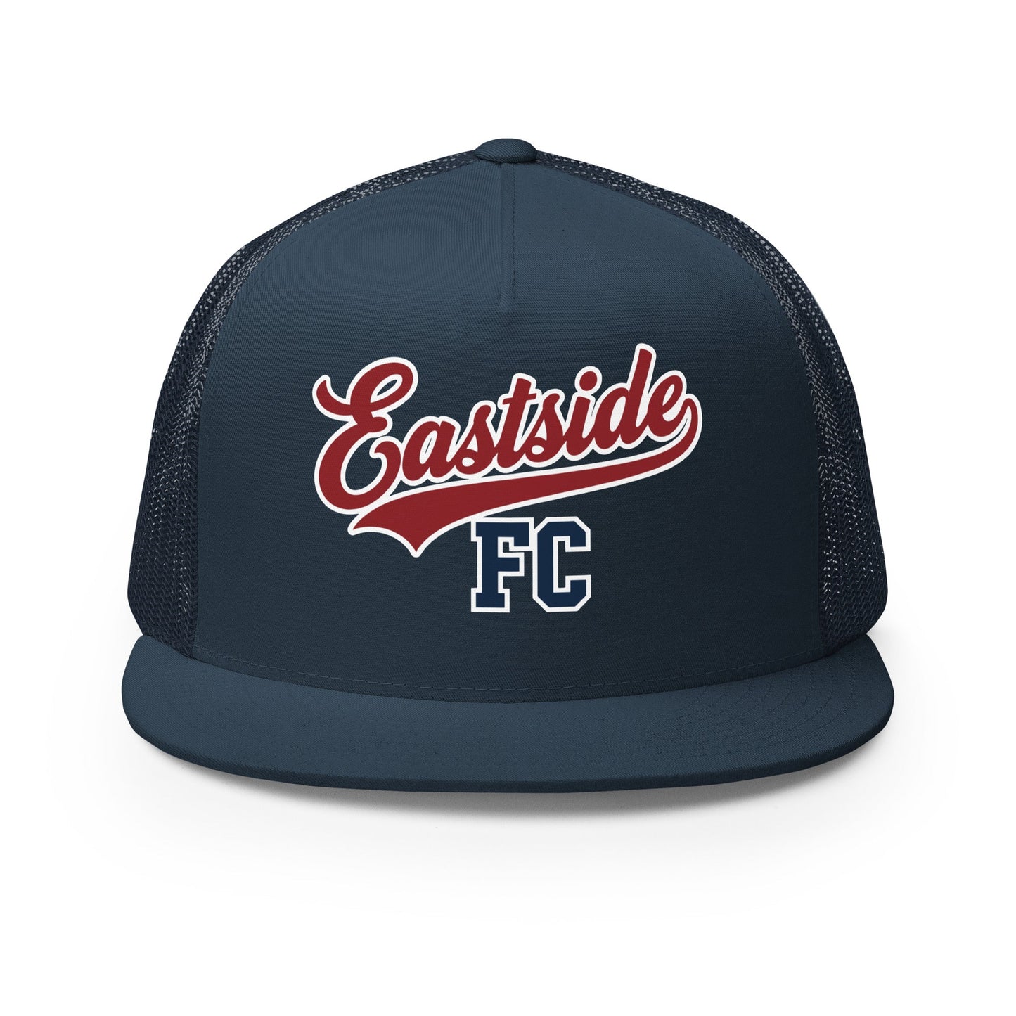 Performance | 5 Panel Trucker Cap | Eastside FC | Script Logo