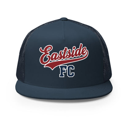 Performance | 5 Panel Trucker Cap | Eastside FC | Script Logo